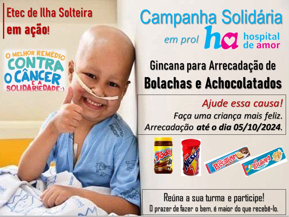 Campanha de Doacao em prol ao Hospital do Amor 2024 1