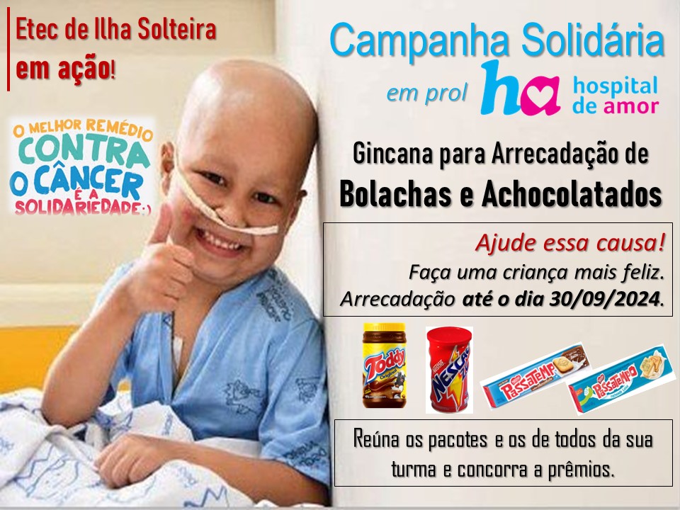 Campanha de Doacao em prol ao Hospital do Amor 2024